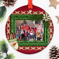 xmasfamily - Ornament (Round)