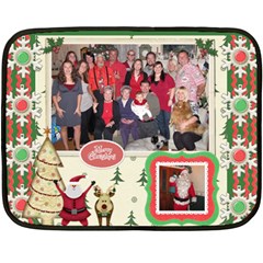 xmas blanket - Two Sides Fleece Blanket (Mini)