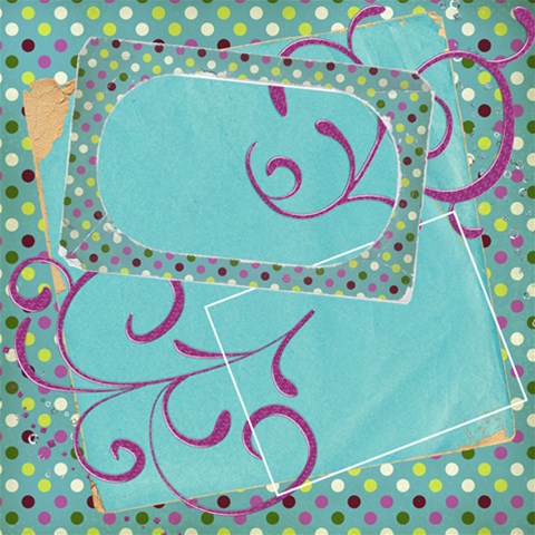 Bliss Pages, 10 Quick Pages By Mikki 12 x12  Scrapbook Page - 10