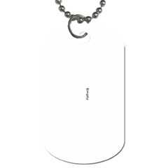 N&A dog tag  - Dog Tag (Two Sides)