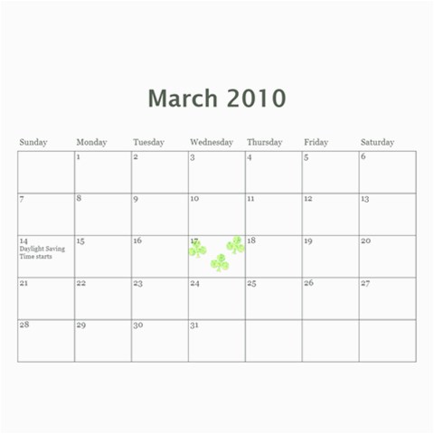 Calendar By Kelly Jun 2010