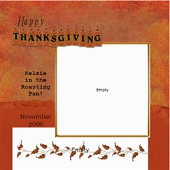 LittleTurkey! - ScrapBook Page 8  x 8 