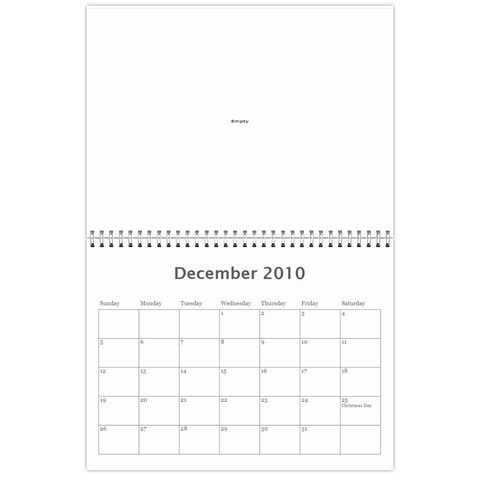 My Wall Calendar 2010 By Do Anh Dec 2010