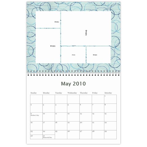 Gin Calender By Crystal Shaffer May 2010