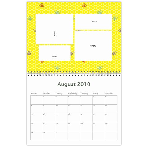 Gin Calender By Crystal Shaffer Aug 2010