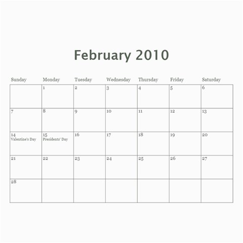 Miller Calendar By Anna Apr 2010