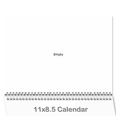 calender - Wall Calendar 11  x 8.5  (12-Months)