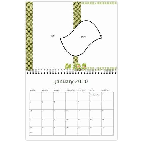 Calendario Mama By Yaline Jan 2010