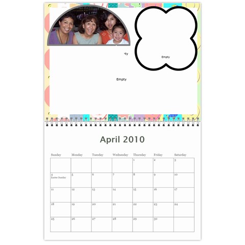 Calendario Mama By Yaline Apr 2010