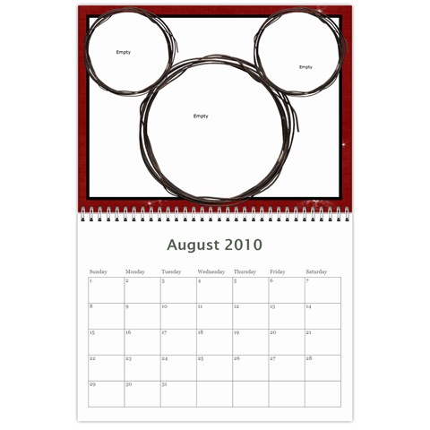 Calendario Mama By Yaline Aug 2010