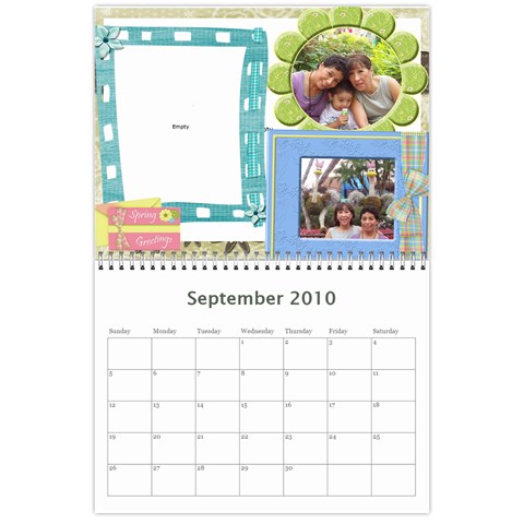 Calendario Mama By Yaline Sep 2010