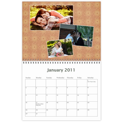 Prisbrey Calendar By Rebekah Prisbrey Jan 2011