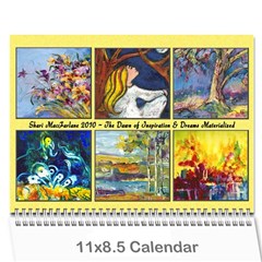 ShariMac Calendar - Wall Calendar 11  x 8.5  (12-Months)