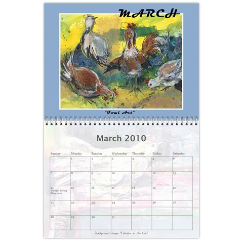 Sharimac Calendar By Alana Mar 2010