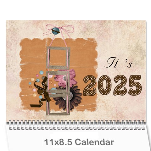 Calendar 2025 By Sheena Cover