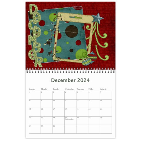 Calendar 2024 By Sheena Dec 2024