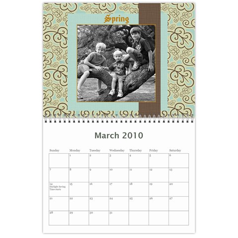 Calendar 2010 By Hope Mar 2010