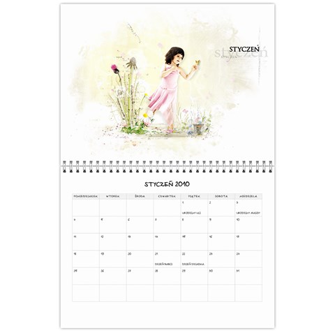 2010 Calendar By Mru Jan 2010