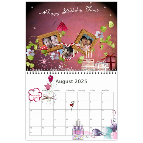 Yumi s Calendar By Cunyeu Aug 2025