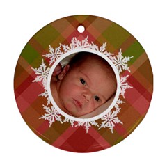Family Christmas Ornament - Ornament (Round)