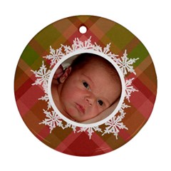 Family Christmas Ornament - Ornament (Round)