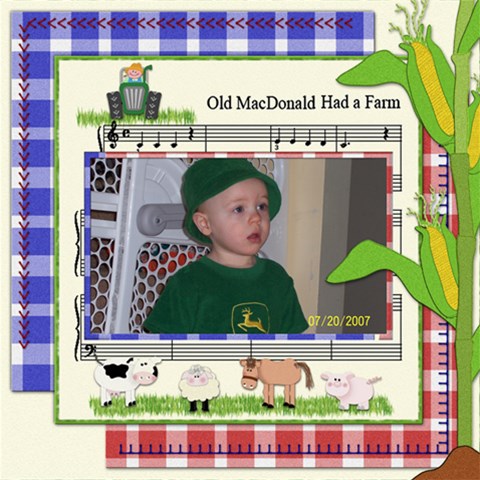 Scrapbook 1 By Cookie6672 8 x8  Scrapbook Page - 2