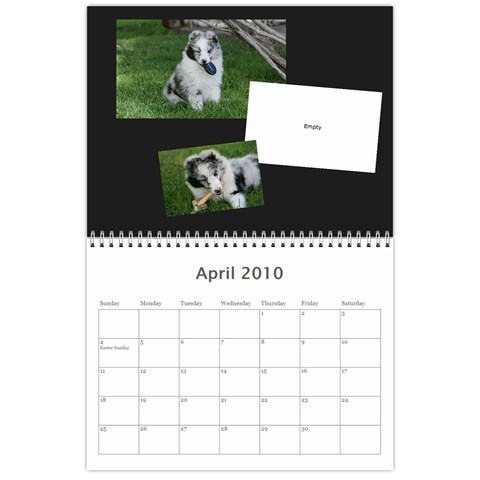 Dare 2010 Calendar By Marie Apr 2010