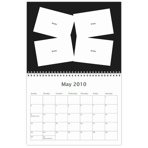 Dare 2010 Calendar By Marie May 2010