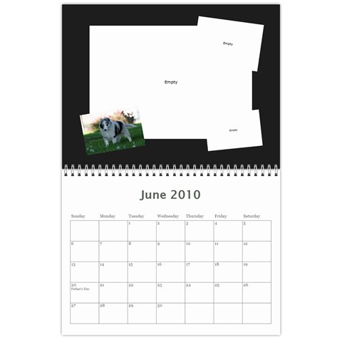 Dare 2010 Calendar By Marie Jun 2010