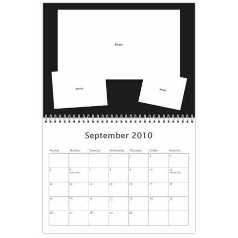 Dare 2010 Calendar By Marie Sep 2010