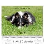 Gone to the Dogs 2010 Calendar - Wall Calendar 11  x 8.5  (12-Months)