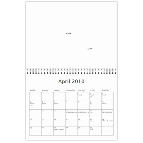 Bubbycalendar By Malka Apr 2010