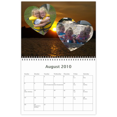 Bubbycalendar By Malka Aug 2010