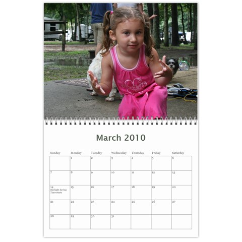 Aunt Josie s Calendar By Cheryl Mar 2010