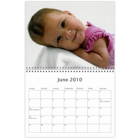 Aunt Josie s Calendar By Cheryl Jun 2010