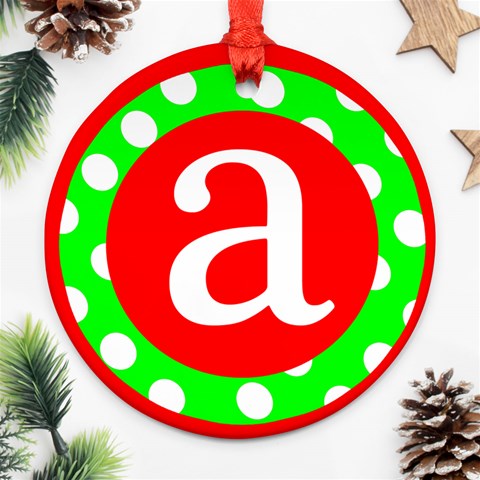 Christmas Ornament By Heather Front
