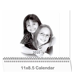 girls - Wall Calendar 11  x 8.5  (12-Months)