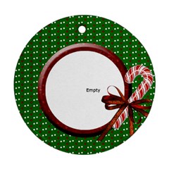 ORNAMENT 1 - Round Ornament (Two Sides) ORNAMENT 1 - Round Ornament (Two Sides)