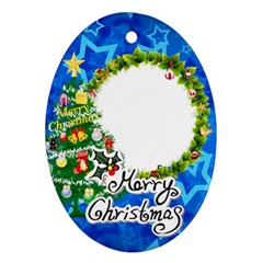 Christmas - Ornament (Oval)