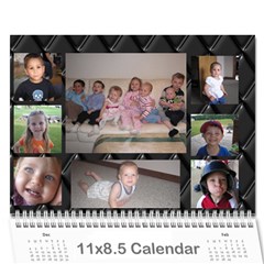 xmas calendar - Wall Calendar 11  x 8.5  (18 Months)