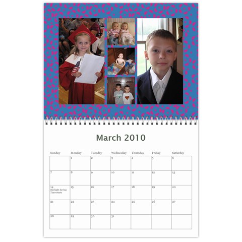 Xmas Calendar By Jackie Flynn Mar 2010