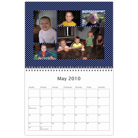 Xmas Calendar By Jackie Flynn May 2010