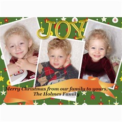 Christmas 2009 5x7 - 5  x 7  Photo Cards