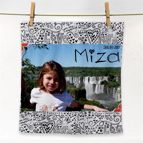 Face Towel Miza By Patricia Sampaio Front