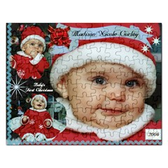 Maddie Xmas  06 Puzzle - Jigsaw Puzzle (Rectangular)