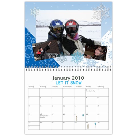 Christmas Family Calendar By Tara Peckham Jan 2010