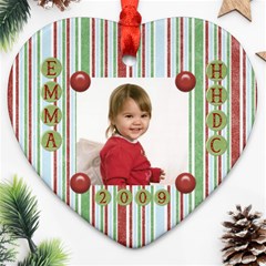 Grandma Rita Ornament - Heart Ornament (Two Sides)