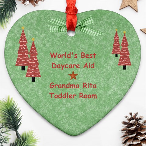 Grandma Rita Ornament By Heather Back