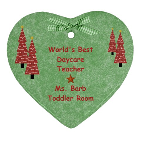 Ms  Barb Ornament By Heather Back