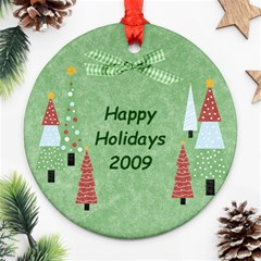 2009 Ornament - Round Ornament (Two Sides)